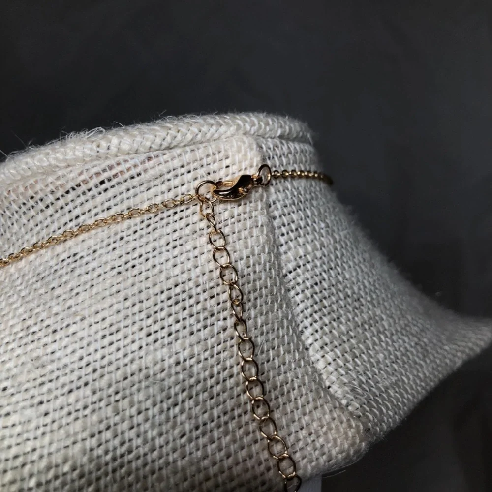 Initial “R” Letter Necklace 18KGP - Picture 6 of 7